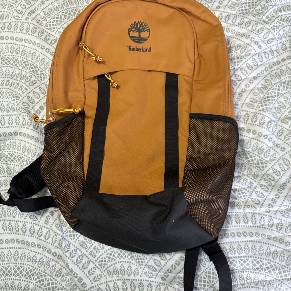 Timberland Tan and Black Men's Backpack